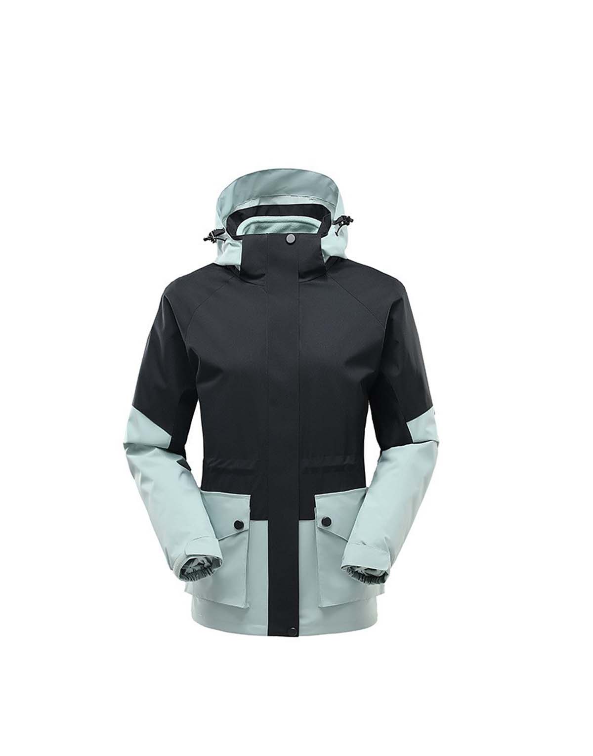 Women's Removable 3-in-1 Outdoor Jacket-ws10898-1